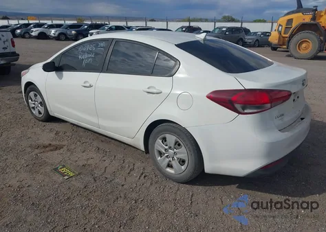 2017 Kia Forte Lx from USA, damaged, VIN 3KPFK4A72HE035536